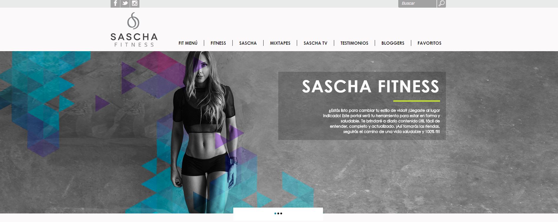 Sascha Fitness Web  web-sascha-fitness