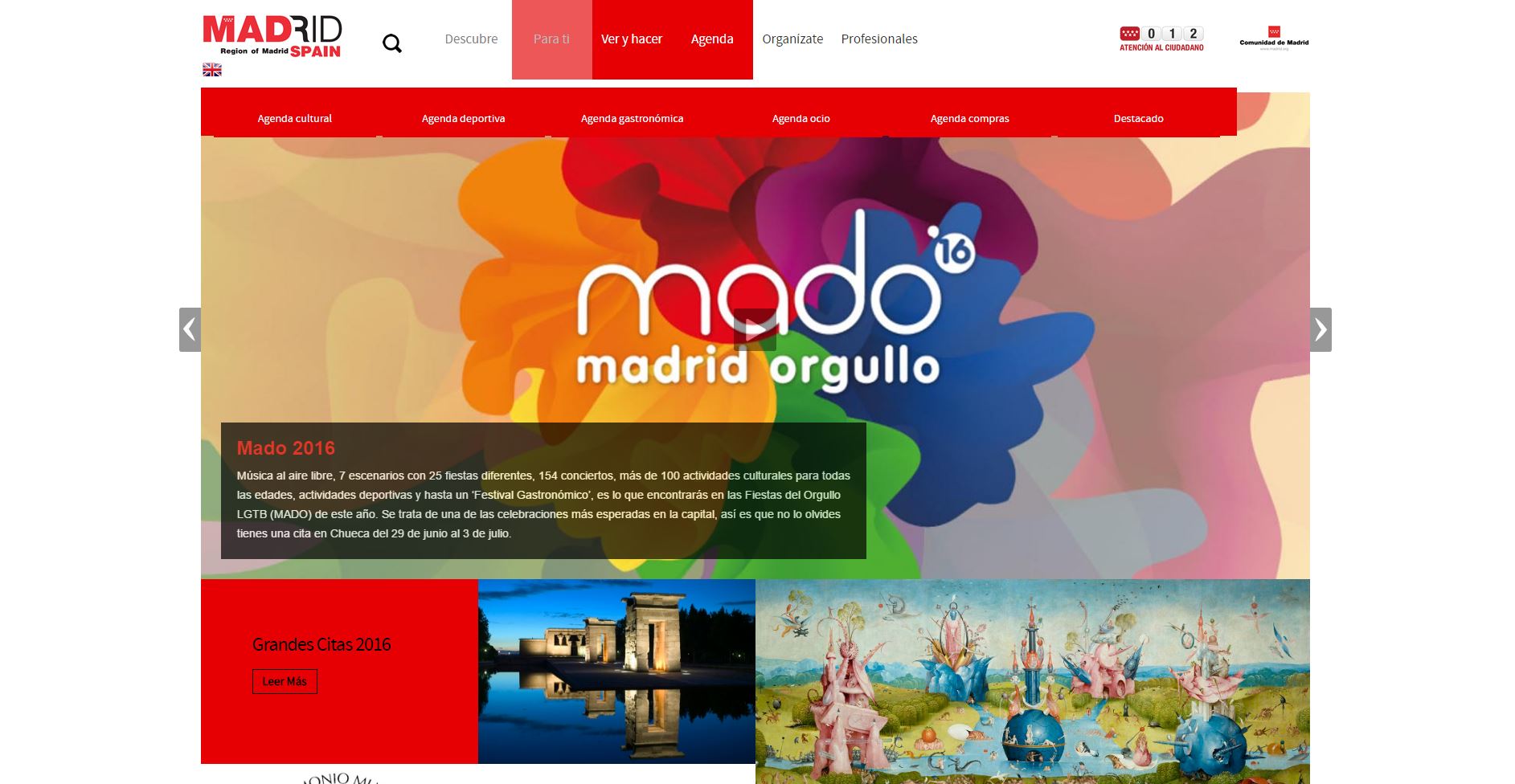 Turismo Madrid Orgullo Web web-turismo-madrid